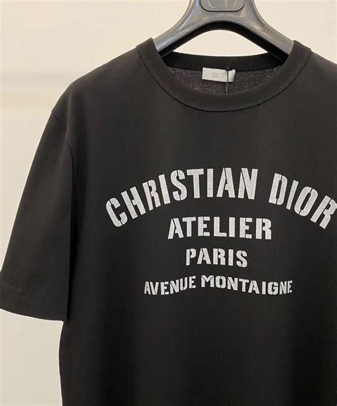 dior t shirt women's sale|christian dior black shirt.